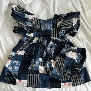 Tea Collection Patchwork Dress